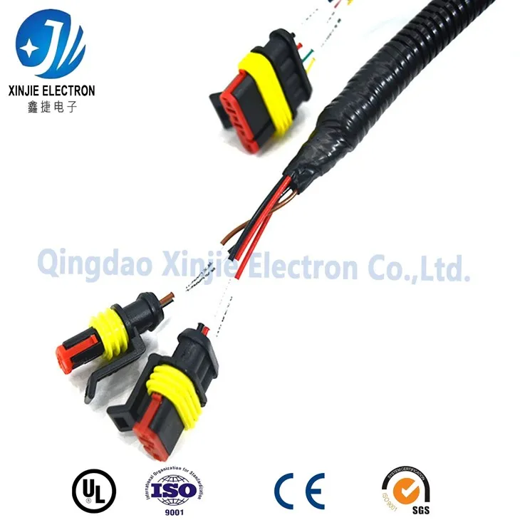 Araba Motoru Kablo Demeti